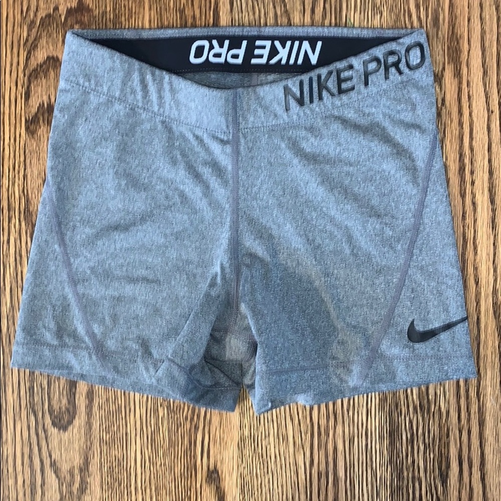 Gray Nike Pros